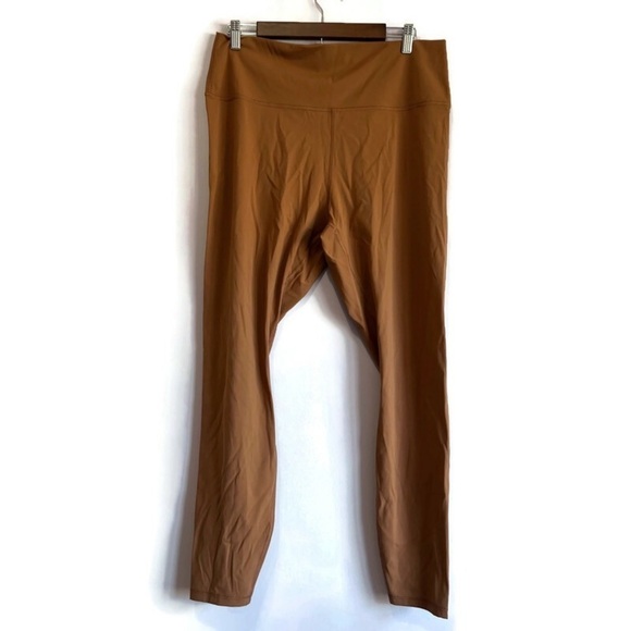 EUC EVERLANE Perform 24/7 Regular Length Brown Nylon Blend Leggings Size XXL - Picture 10 of 10
